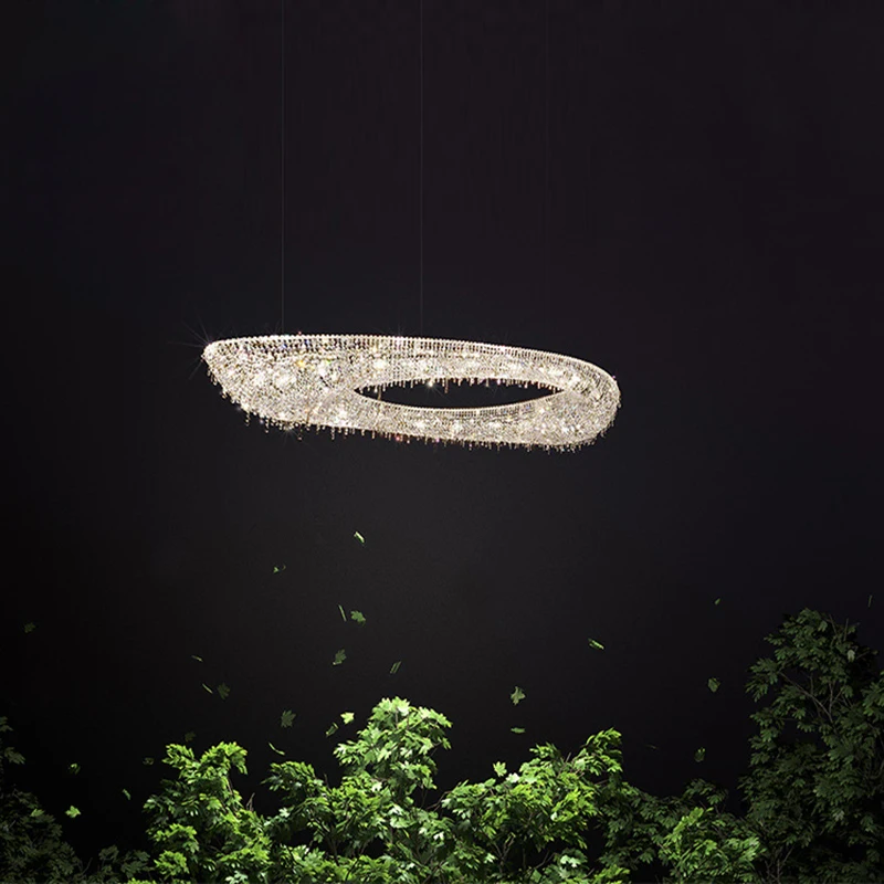 New Elegant Creative Design Clear Crystal Pendant Light Hanging Lamp Chandelier For Living Room Bedroom
New Elegant Creative Design Clear Crystal Pendant Light Hanging Lamp Chandelier For Living Room Bedroom