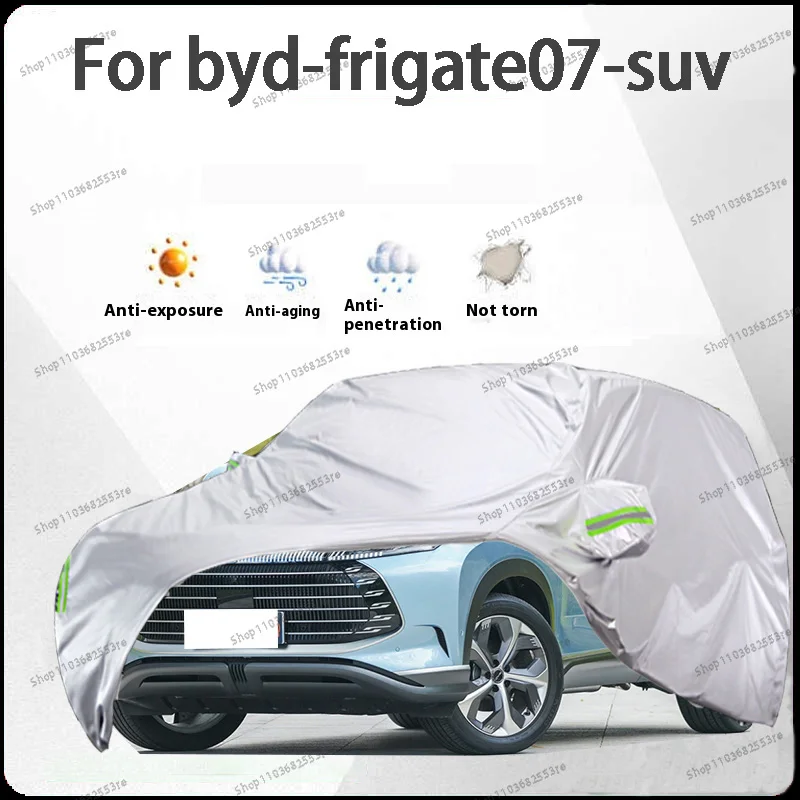 For BYD Frigate 07 Fit Car Cover - Waterproof, Dustproof, Sunshade (UV), Snowproof | Silve Full Cover with All-Day Protection
For BYD Frigate 07 Fit Car Cover - Waterproof, Dustproof, Sunshade (UV), Snowproof | Silve Full Cover with All-Day Protection