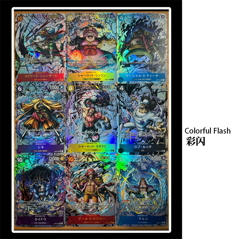 Цветная флэш-карта серии One Piece Полный набор коллекционных карточек комиксов Луффи Робин Шанкс Коллекционная карточка четырех императоров
Цветная флэш-карта серии One Piece Полный набор коллекционных карточек комиксов Луффи Робин Шанкс Коллекционная карточка четырех императоров