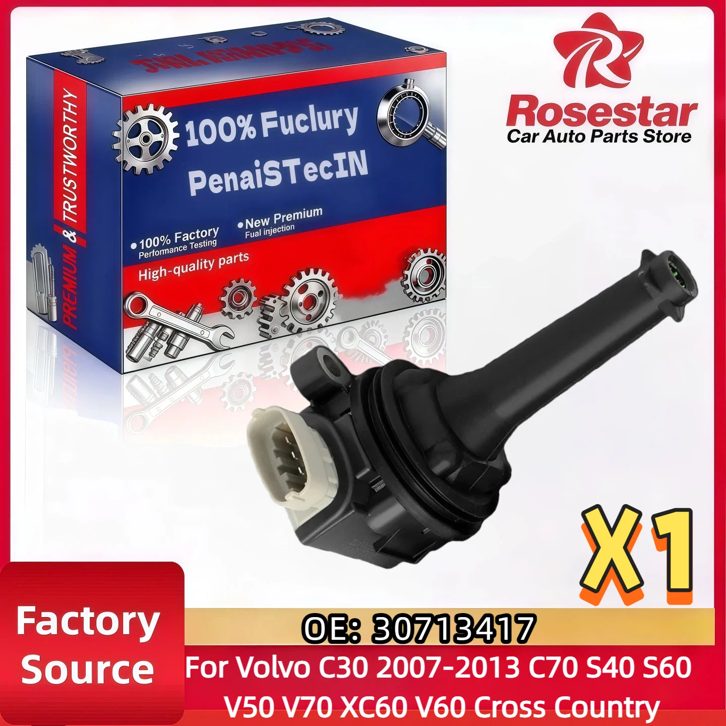 Для Volvo C30 C70 S40 S60 V50 V70 XC60 V60 катушка зажигания 30713417
Для Volvo C30 C70 S40 S60 V50 V70 XC60 V60 катушка зажигания 30713417
