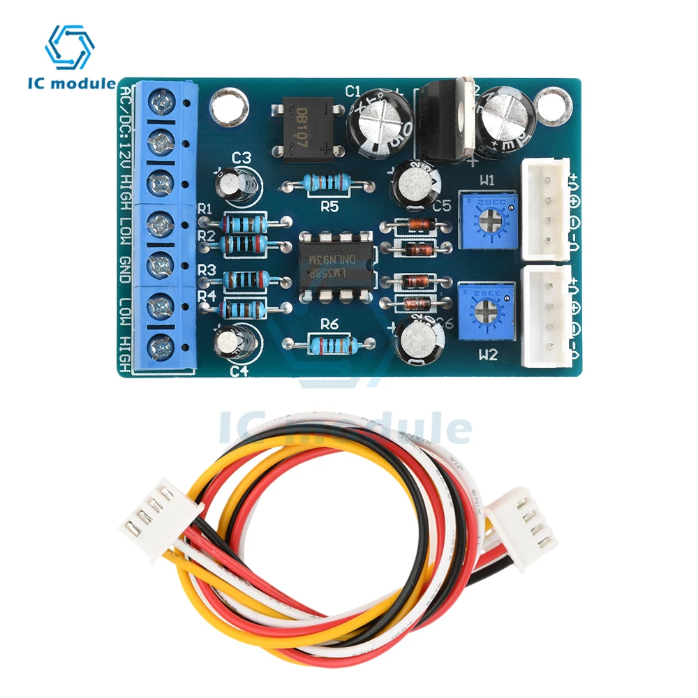 TA7318P AC/DC 12-15V VU Mmeter Driver PCB Board Front End Tube Amplifier Db Meter Level Meter Driver Module
TA7318P AC/DC 12-15V VU Mmeter Driver PCB Board Front End Tube Amplifier Db Meter Level Meter Driver Module