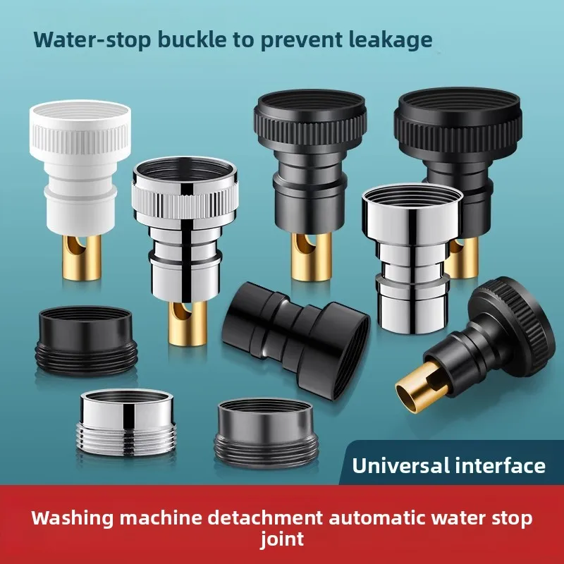 3/4" 1/2''Thread Connector Faucet Hose Tap Water Adapter Quick Connector Water Pipe Fittings Home Replacement Accessory
3/4" 1/2''Thread Connector Faucet Hose Tap Water Adapter Quick Connector Water Pipe Fittings Home Replacement Accessory