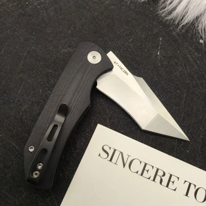 High Hardness 14C28N Blade Hiking Portable Pocket Outdoor Folding Fishing Survival Knife Camping Folding Fruit Knifes EDC Tools
High Hardness 14C28N Blade Hiking Portable Pocket Outdoor Folding Fishing Survival Knife Camping Folding Fruit Knifes EDC Tools