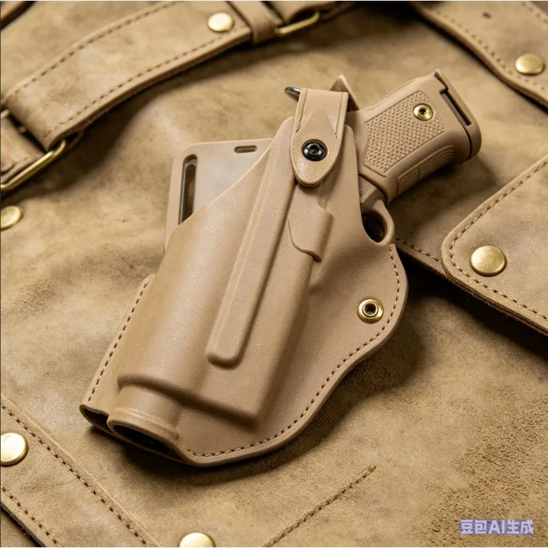 Outdoor Sheath for G17 G19 Pistol Belt Hanger Lamp Sleeve for X200 Series Light Shooting Tactical Gear Accessory
Outdoor Sheath for G17 G19 Pistol Belt Hanger Lamp Sleeve for X200 Series Light Shooting Tactical Gear Accessory