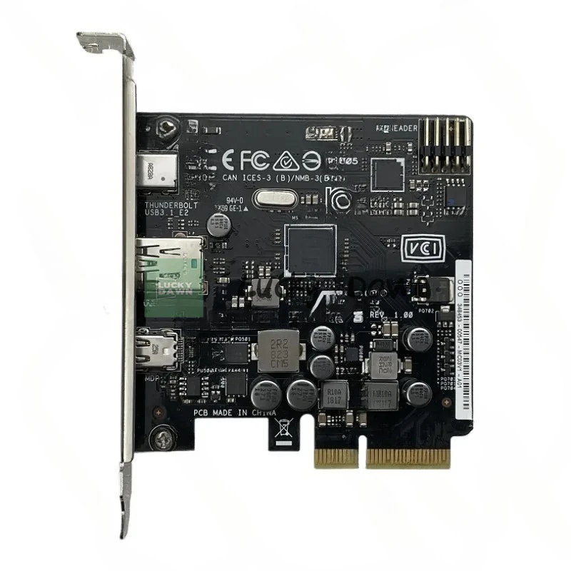 Подходит для карты расширения ASUS ThunderboltEX3 Thunderbolt 3, чрезвычайно быстрый опыт, 40 ГБ.
Подходит для карты расширения ASUS ThunderboltEX3 Thunderbolt 3, чрезвычайно быстрый опыт, 40 ГБ.