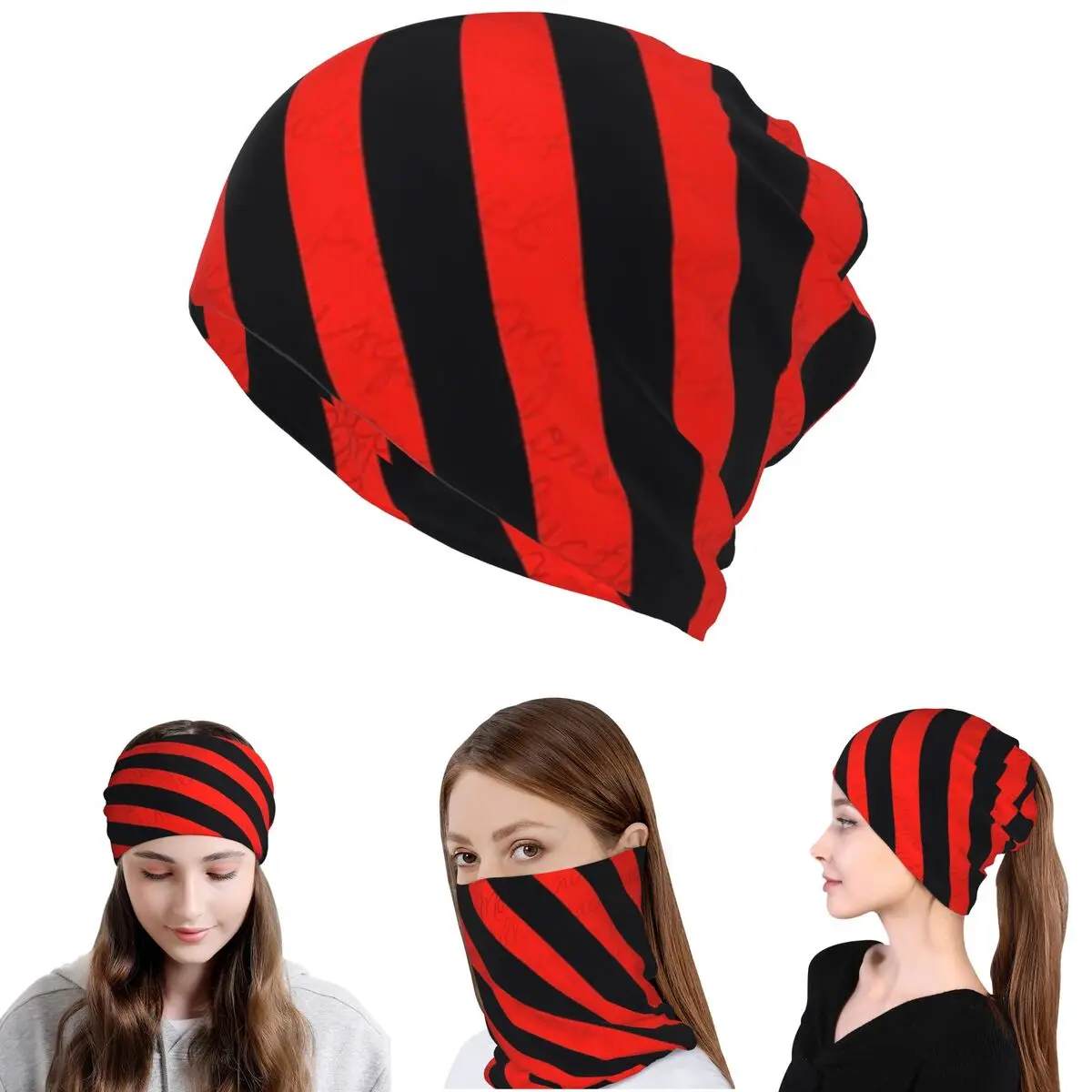 Black And Red Stripes Striped Geometric Lines Bandana Neck Gaiter Wrap Scarf Cycling Scarf Beanies Hat for Men Women All Season
Black And Red Stripes Striped Geometric Lines Bandana Neck Gaiter Wrap Scarf Cycling Scarf Beanies Hat for Men Women All Season