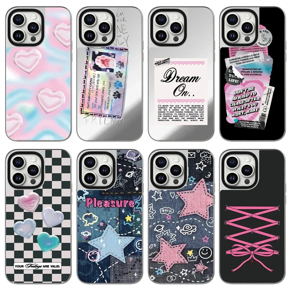 Cat Paw Silver Border Mirror Protective iPhone Case Cover for 16 15 14 13 12 Pro Max Case
Cat Paw Silver Border Mirror Protective iPhone Case Cover for 16 15 14 13 12 Pro Max Case
