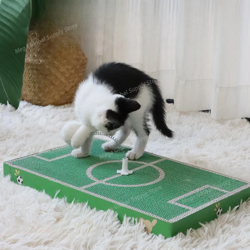Football Field Cat Scratching Board Cat Claw Grinding Artifact Corrugated Cats Scratching Board Nest Pets Toy Cat Scratch Bed
Football Field Cat Scratching Board Cat Claw Grinding Artifact Corrugated Cats Scratching Board Nest Pets Toy Cat Scratch Bed