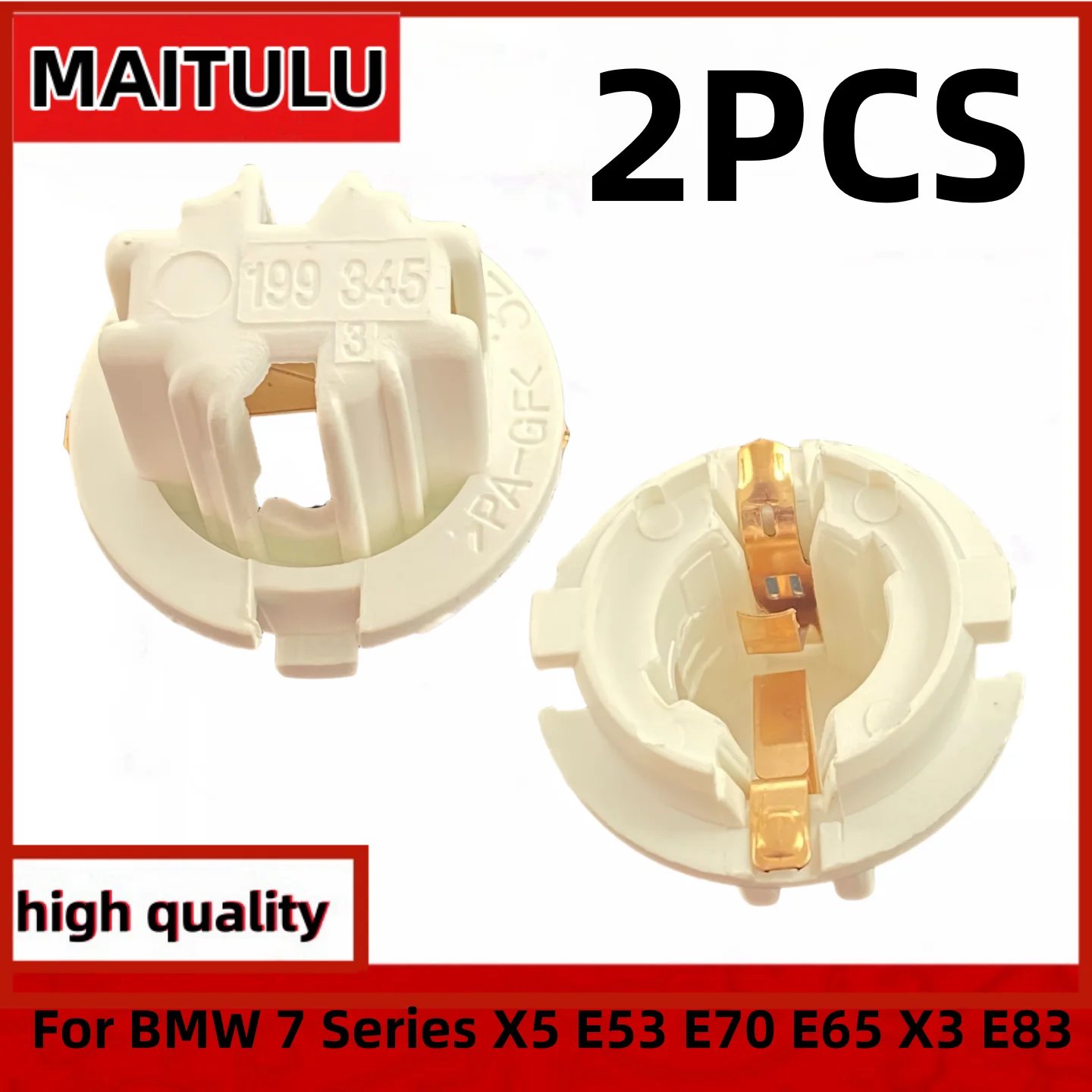 2pcs Car Stop Brake Tail Light Lamp Base Bulb Holder Socket Auto Accessories 63216943036 Fits For BMW X5 E53 E70 E65 E66 X3 E83
2pcs Car Stop Brake Tail Light Lamp Base Bulb Holder Socket Auto Accessories 63216943036 Fits For BMW X5 E53 E70 E65 E66 X3 E83