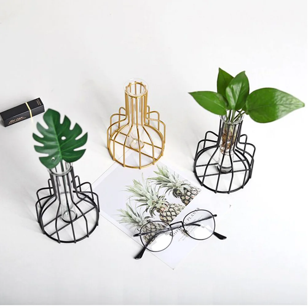 Green Rose Test Tube Planter Glass Vase Metal Stand Cylinder Flowerpot Home Decor Wedding Gift Creative Terrarium
Green Rose Test Tube Planter Glass Vase Metal Stand Cylinder Flowerpot Home Decor Wedding Gift Creative Terrarium