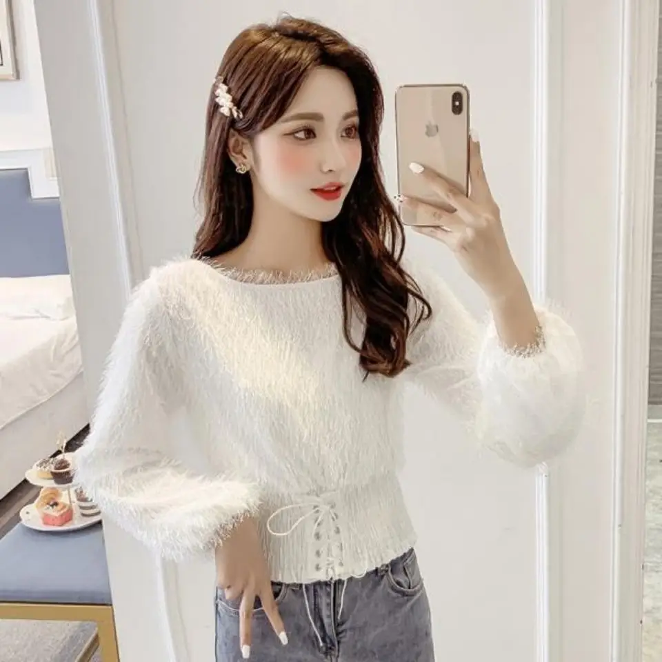 shirt women's 2024 autumn and winter new Korean version slim half turtleneck knitted long-sleeved top shirt LX595
shirt women's 2024 autumn and winter new Korean version slim half turtleneck knitted long-sleeved top shirt LX595