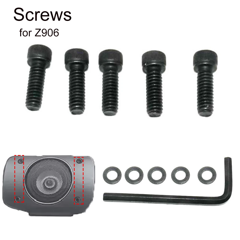 Replacement Speaker Screws with Wrench Spacer for Logitech Z906 Surround Sound Box Hexagon Socket Screws Accessories Parts
Replacement Speaker Screws with Wrench Spacer for Logitech Z906 Surround Sound Box Hexagon Socket Screws Accessories Parts