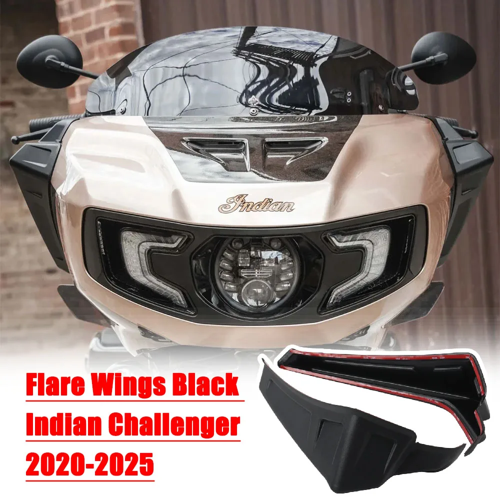 Motorcycle Fairing Side Wind Deflector Wind Deflector Fit For Indian Challenger Pursuit Limited Dark Horse 112 PowerBand 2020-25
Motorcycle Fairing Side Wind Deflector Wind Deflector Fit For Indian Challenger Pursuit Limited Dark Horse 112 PowerBand 2020-25