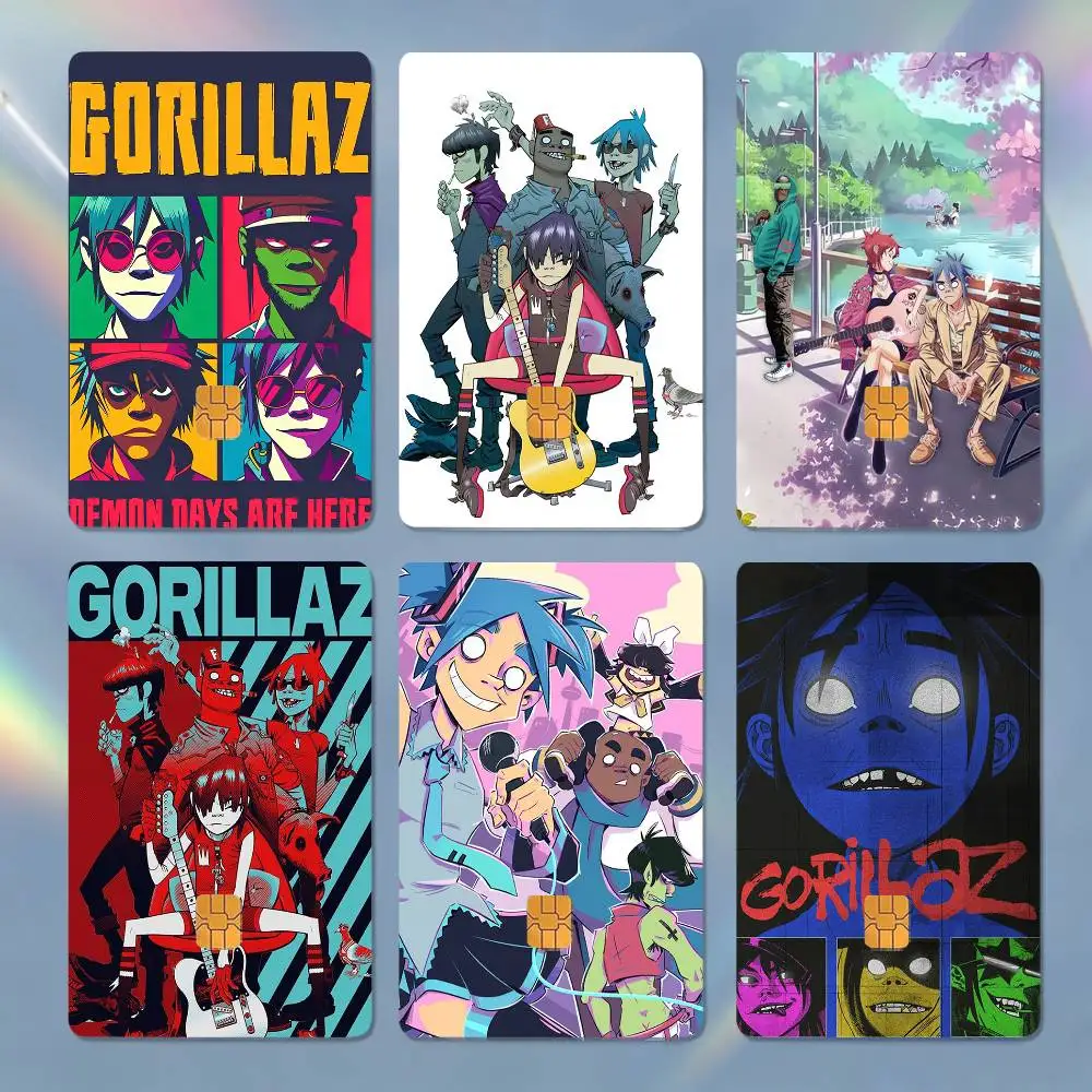G-Gorillaz Demon Days HD Waterproof Card Skins Protective Stickers for Credit Bank Game Cards
G-Gorillaz Demon Days HD Waterproof Card Skins Protective Stickers for Credit Bank Game Cards