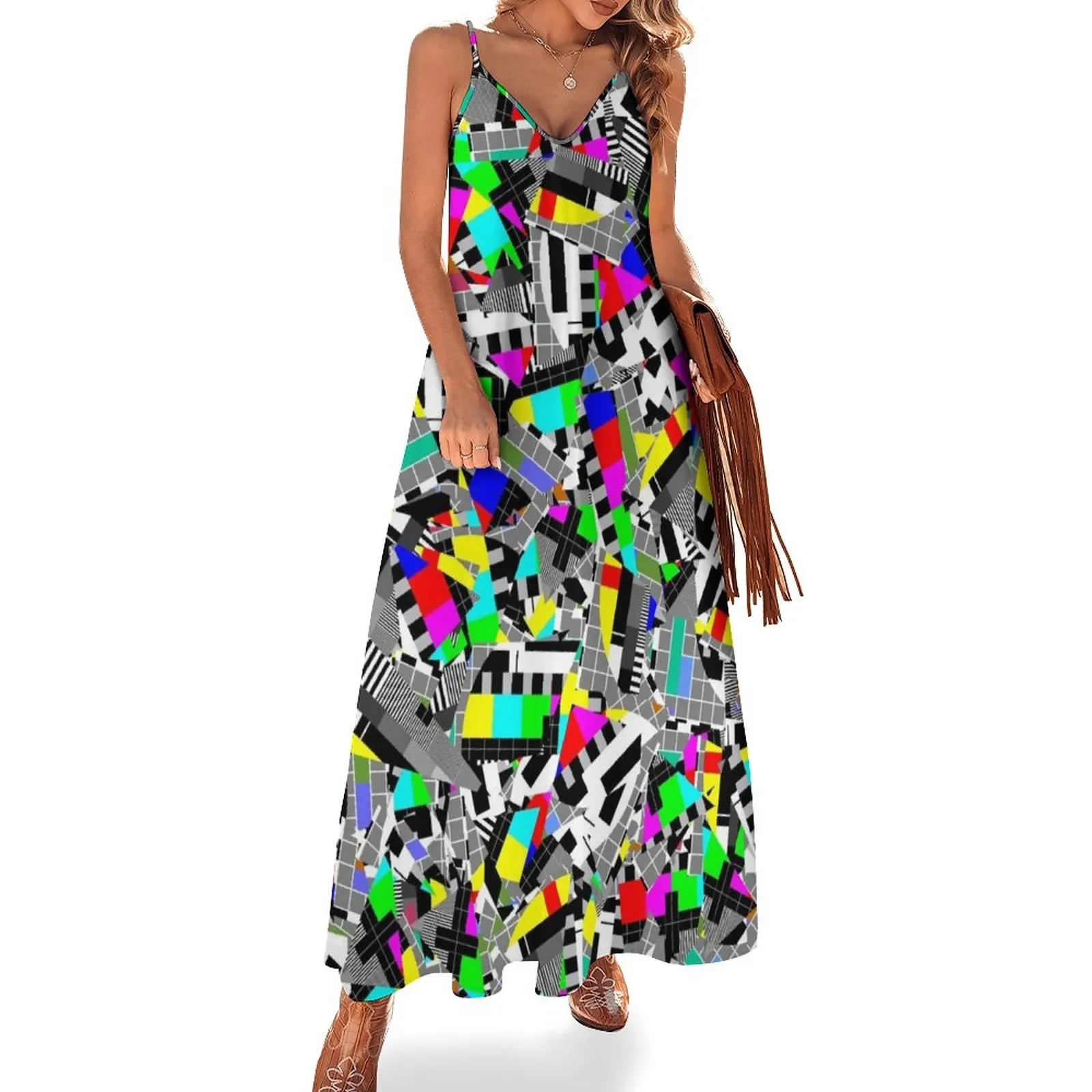 TV test image Sleeveless Dress women party dresses luxury dress purple dress Women's summer skirt
TV test image Sleeveless Dress women party dresses luxury dress purple dress Women's summer skirt