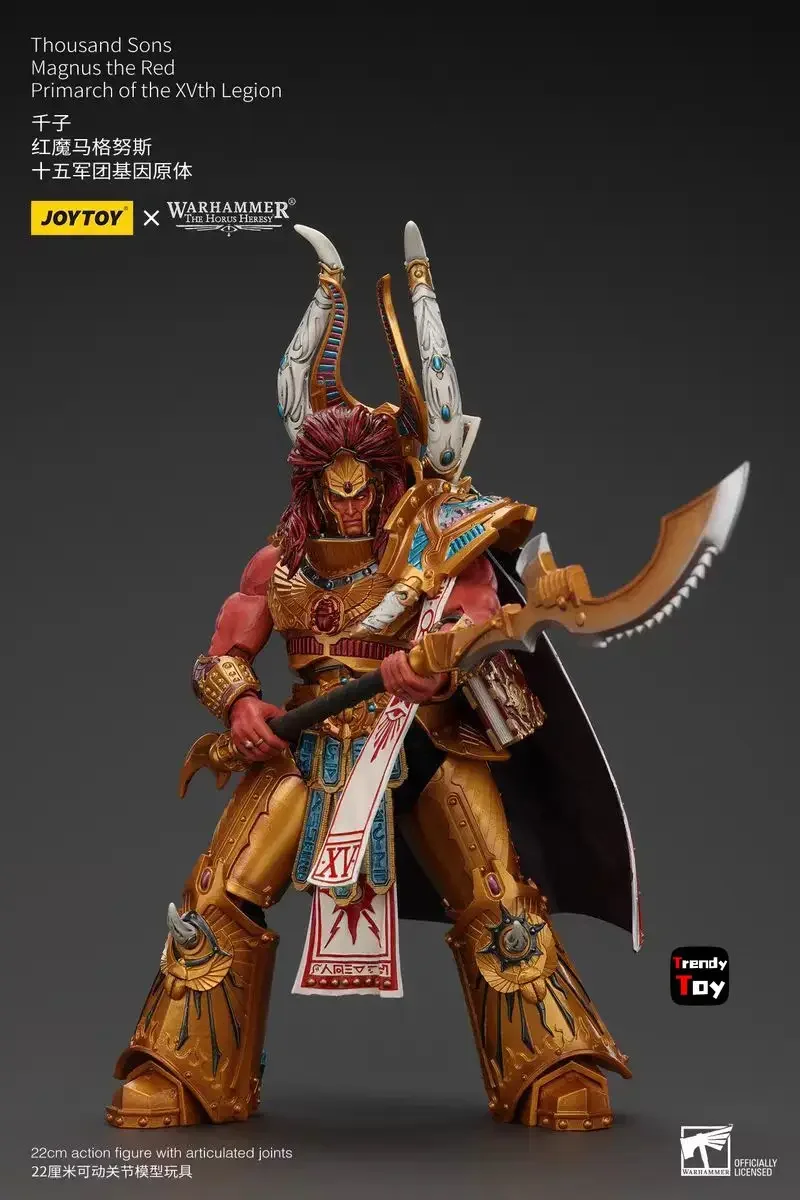 【24 Hours Delivery】JOYTOY 40K Thousand Sons Magnus The Red Primarch of The XVth Legion
【24 Hours Delivery】JOYTOY 40K Thousand Sons Magnus The Red Primarch of The XVth Legion