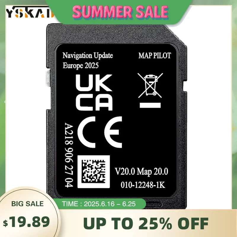 A218 Map V20 Full Version 2025 Navigation for Mercedes Garmin A B C CLA CLS E GLS Car SD Card Europe Poland Spain Maps
A218 Map V20 Full Version 2025 Navigation for Mercedes Garmin A B C CLA CLS E GLS Car SD Card Europe Poland Spain Maps