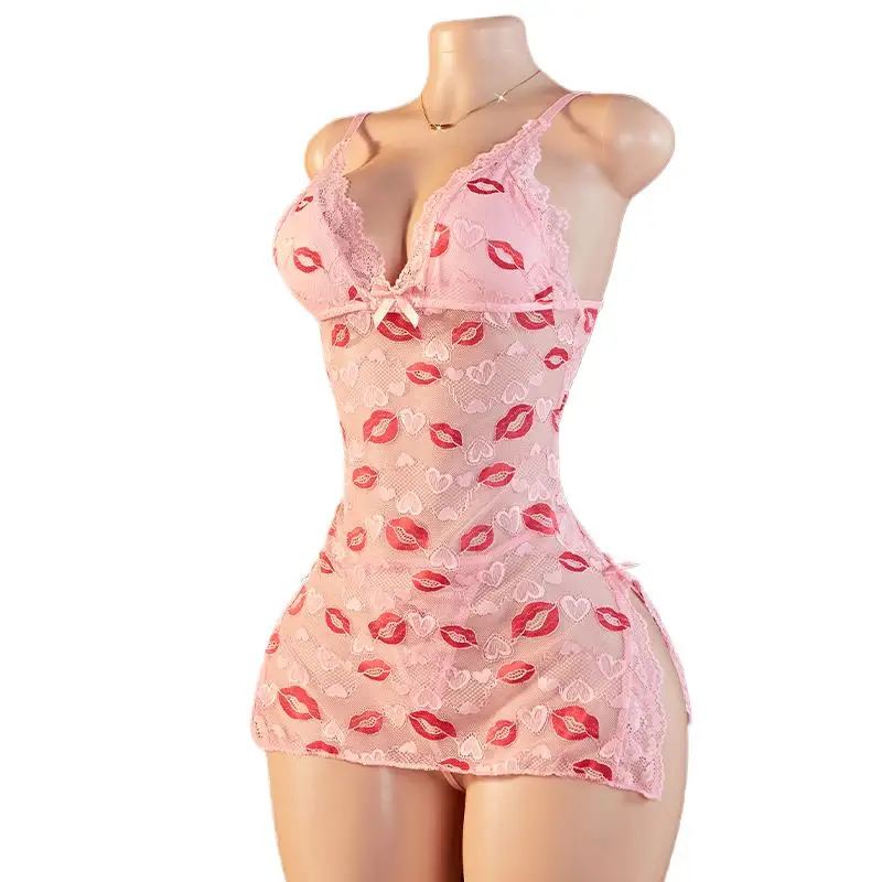 Новая сексуальная женская розовая кружевная ночная рубашка, прозрачная горячая пижама, платье, сексуальный глубокий V-образный вырез, домашний подарок на день Святого Валентина, юбка для сна, платье
Новая сексуальная женская розовая кружевная ночная рубашка, прозрачная горячая пижама, платье, сексуальный глубокий V-образный вырез, домашний подарок на день Святого Валентина, юбка для сна, платье