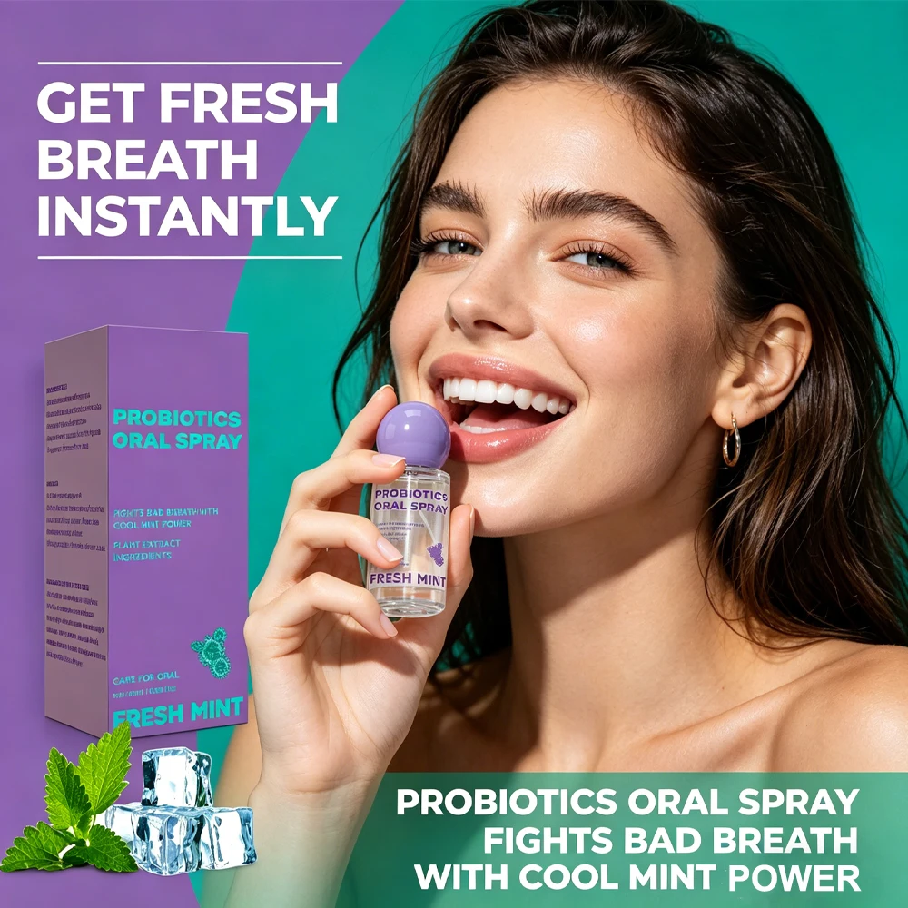 3PCS Long Lasting Fresh Mint Oral Spray Portable Mouth Breath Freshener for Adults Freshness Oral Care Products
3PCS Long Lasting Fresh Mint Oral Spray Portable Mouth Breath Freshener for Adults Freshness Oral Care Products