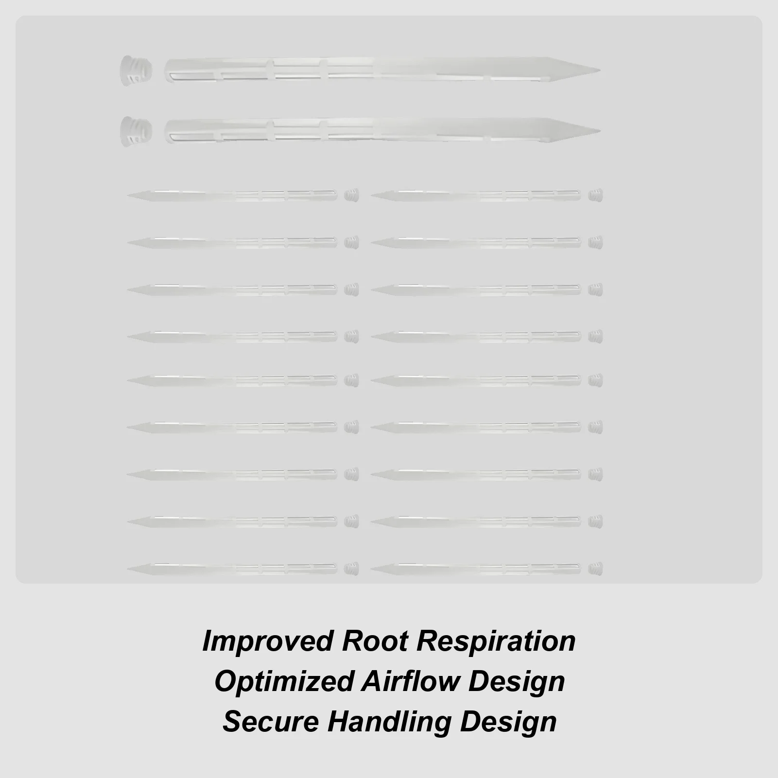 Plant Aeration For Pots 20-Piece Soil Aeration Tubes 9.8 Inches Prevent Overwatering Ventilation Sticks For Vegetable Garden
Plant Aeration For Pots 20-Piece Soil Aeration Tubes 9.8 Inches Prevent Overwatering Ventilation Sticks For Vegetable Garden