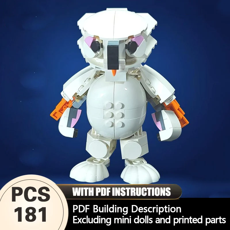 Creators Animal Series Model MOC Building Bricks White Owlbear Modular Technology Gifts Holiday Assemble Children Toys Suit
Creators Animal Series Model MOC Building Bricks White Owlbear Modular Technology Gifts Holiday Assemble Children Toys Suit