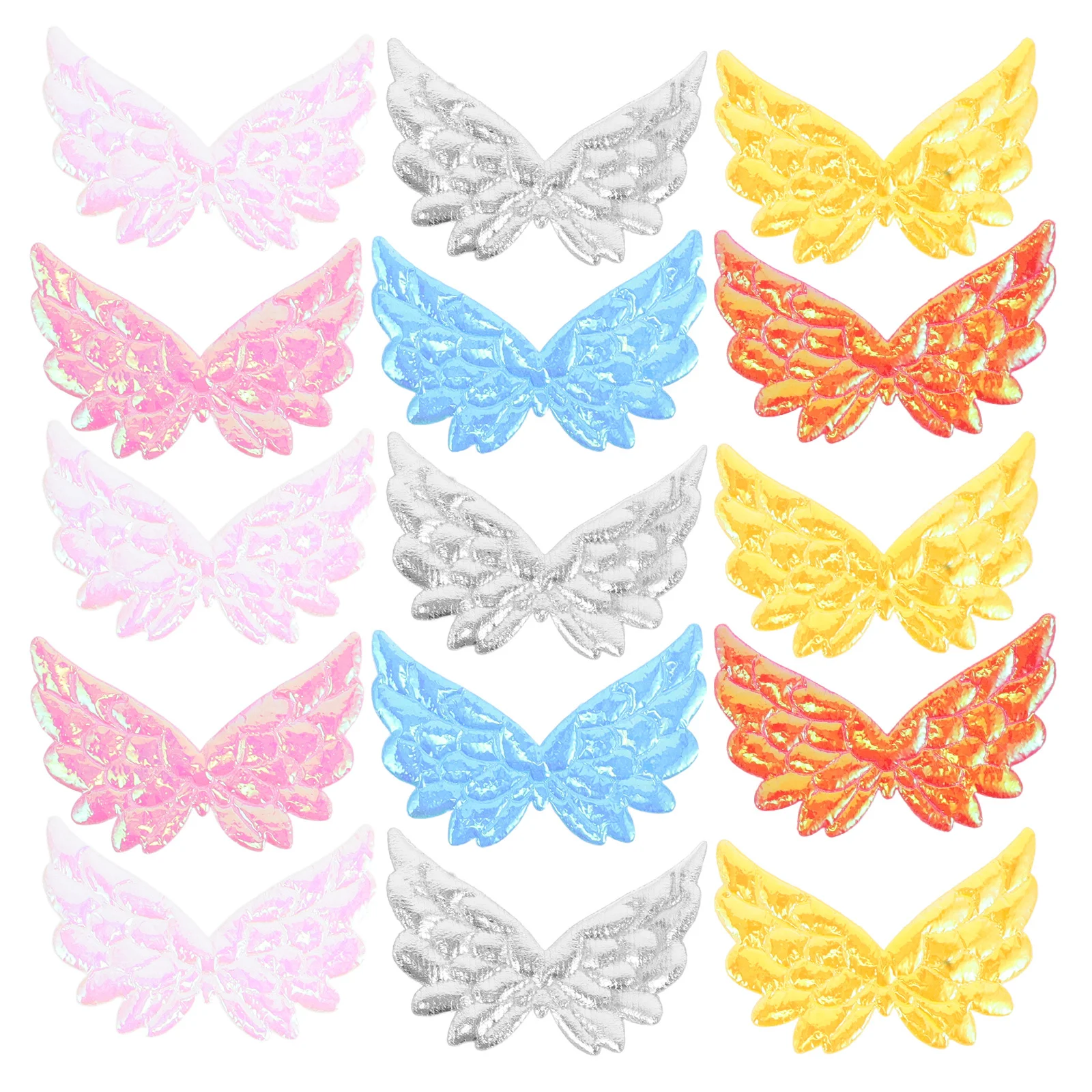 70Pcs Embossed Angel Wing Patches Mini Glitter Appliques for DIY Projects Hair Clips Birthday Decorations Craft Accessories
70Pcs Embossed Angel Wing Patches Mini Glitter Appliques for DIY Projects Hair Clips Birthday Decorations Craft Accessories