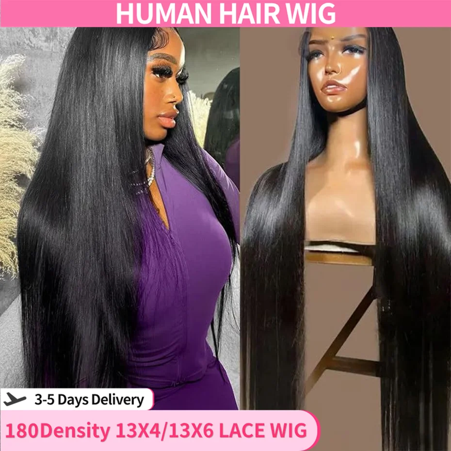 36 38 inch Straight Human Hair Wigs 180% Density 13x4/13x6 Transparent Lace Front Wigs100% Human Hair 4x4 Lace Closure Wigs
36 38 inch Straight Human Hair Wigs 180% Density 13x4/13x6 Transparent Lace Front Wigs100% Human Hair 4x4 Lace Closure Wigs