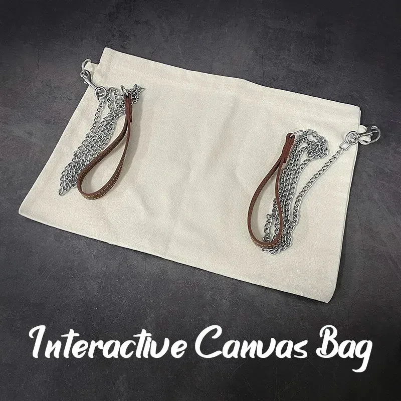 Interactive Canvas Bag Stage Magic Tricks Finger Escape Magic Props Close Up Magia Gimmicks Illusions Comedy Giochi Di Magia
Interactive Canvas Bag Stage Magic Tricks Finger Escape Magic Props Close Up Magia Gimmicks Illusions Comedy Giochi Di Magia