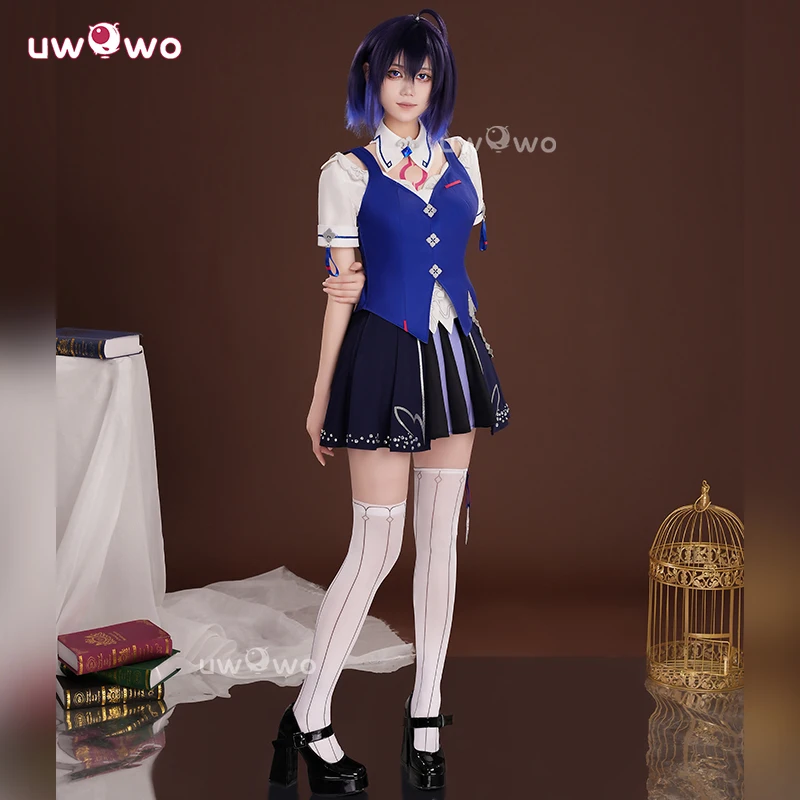 UWOWO Seele Cosplay Collab Series: Game Honkai Impact 3 Seele Vollerei Azure Memories Cosplay Costume XS-2XL Halloween Cos
UWOWO Seele Cosplay Collab Series: Game Honkai Impact 3 Seele Vollerei Azure Memories Cosplay Costume XS-2XL Halloween Cos