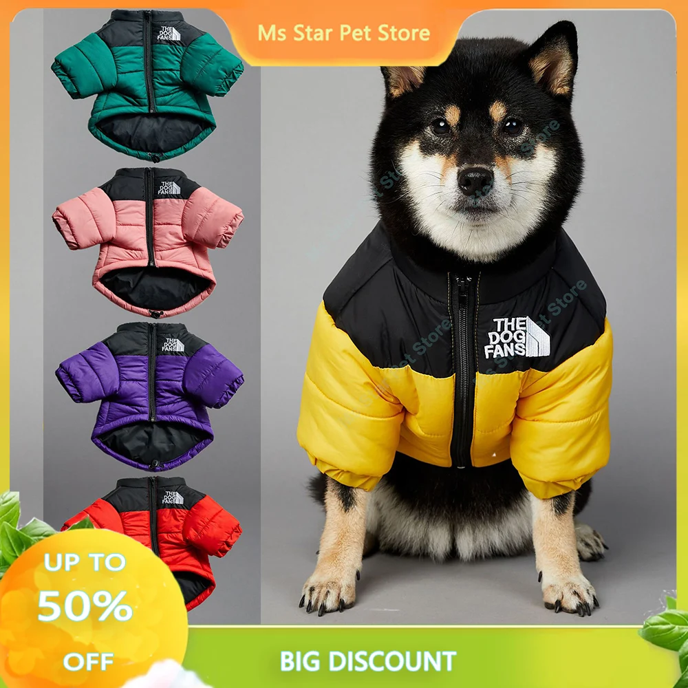 The Dog Fans-Winter Warm Thick Down Jacket for Dogs, Clothes for Small and Medium Dogs, French Bulldog, Puppy Coat, High Quality
The Dog Fans-Winter Warm Thick Down Jacket for Dogs, Clothes for Small and Medium Dogs, French Bulldog, Puppy Coat, High Quality