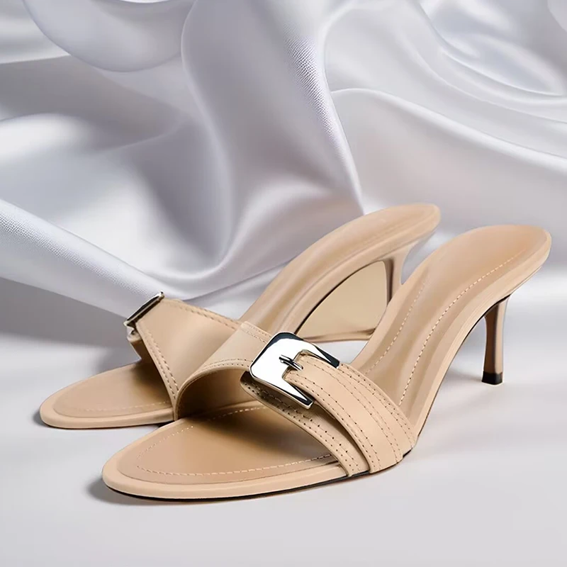 Sexy Women's Sandals High Heels Slippers Summer Woman Shoes Designer 2025 New Elegant Pointed Toe Pumps Flip Flops Mujer Zapatos
Sexy Women's Sandals High Heels Slippers Summer Woman Shoes Designer 2025 New Elegant Pointed Toe Pumps Flip Flops Mujer Zapatos