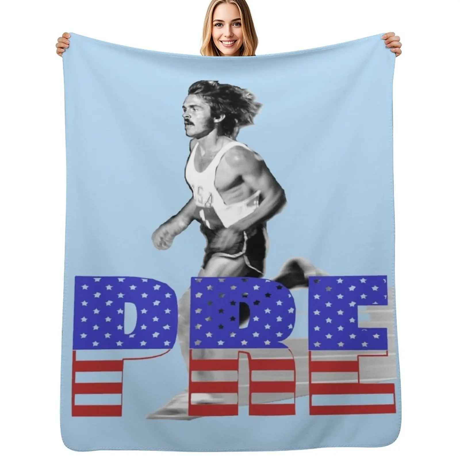 PRE USA! Throw Blanket Warm Comfortable Blanket Gift for Parents Friends
PRE USA! Throw Blanket Warm Comfortable Blanket Gift for Parents Friends