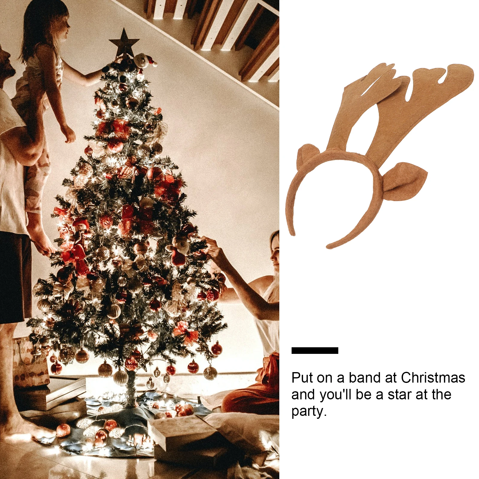6pcs Antler Headband Brown Fit For Adults s Christmas Party Costume Decoration Carnival Masquerade Gift Hair Accessory
6pcs Antler Headband Brown Fit For Adults s Christmas Party Costume Decoration Carnival Masquerade Gift Hair Accessory
