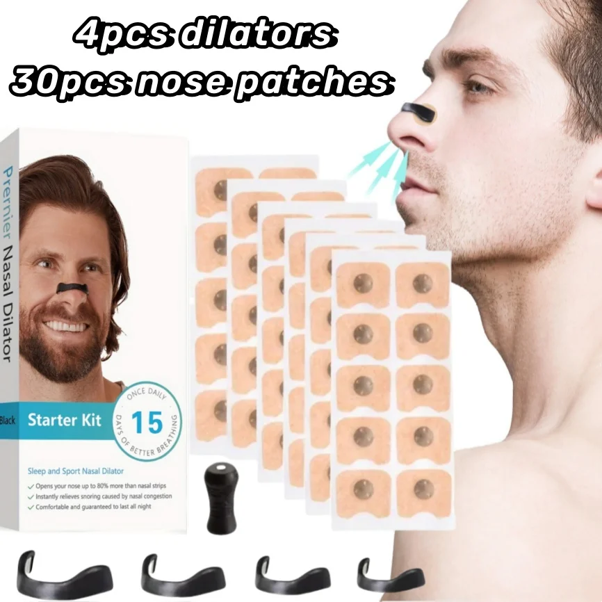 Magnetic Nasal Breathing Dilators Breathable Nose Patch Refill Nose Clip Nasal Dilator Boost Oxygen IntakeSleeping Aid 15pairs
Magnetic Nasal Breathing Dilators Breathable Nose Patch Refill Nose Clip Nasal Dilator Boost Oxygen IntakeSleeping Aid 15pairs