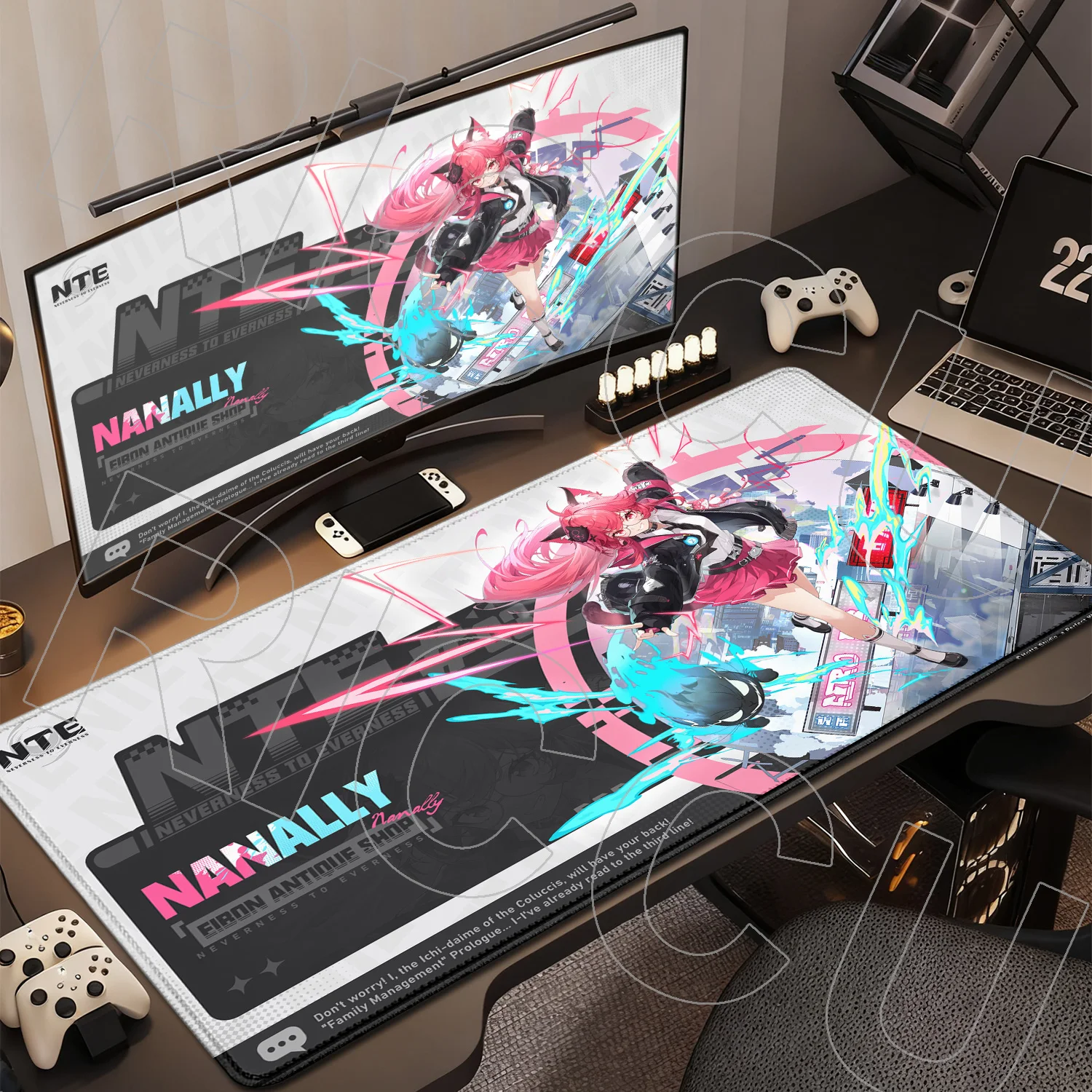 XXL Mouse Pad Neverness to Everness NTE Cute Girl Gaming Keyboard HD Mousepad office Computer Anime Gamer accessories Desk Mat
XXL Mouse Pad Neverness to Everness NTE Cute Girl Gaming Keyboard HD Mousepad office Computer Anime Gamer accessories Desk Mat