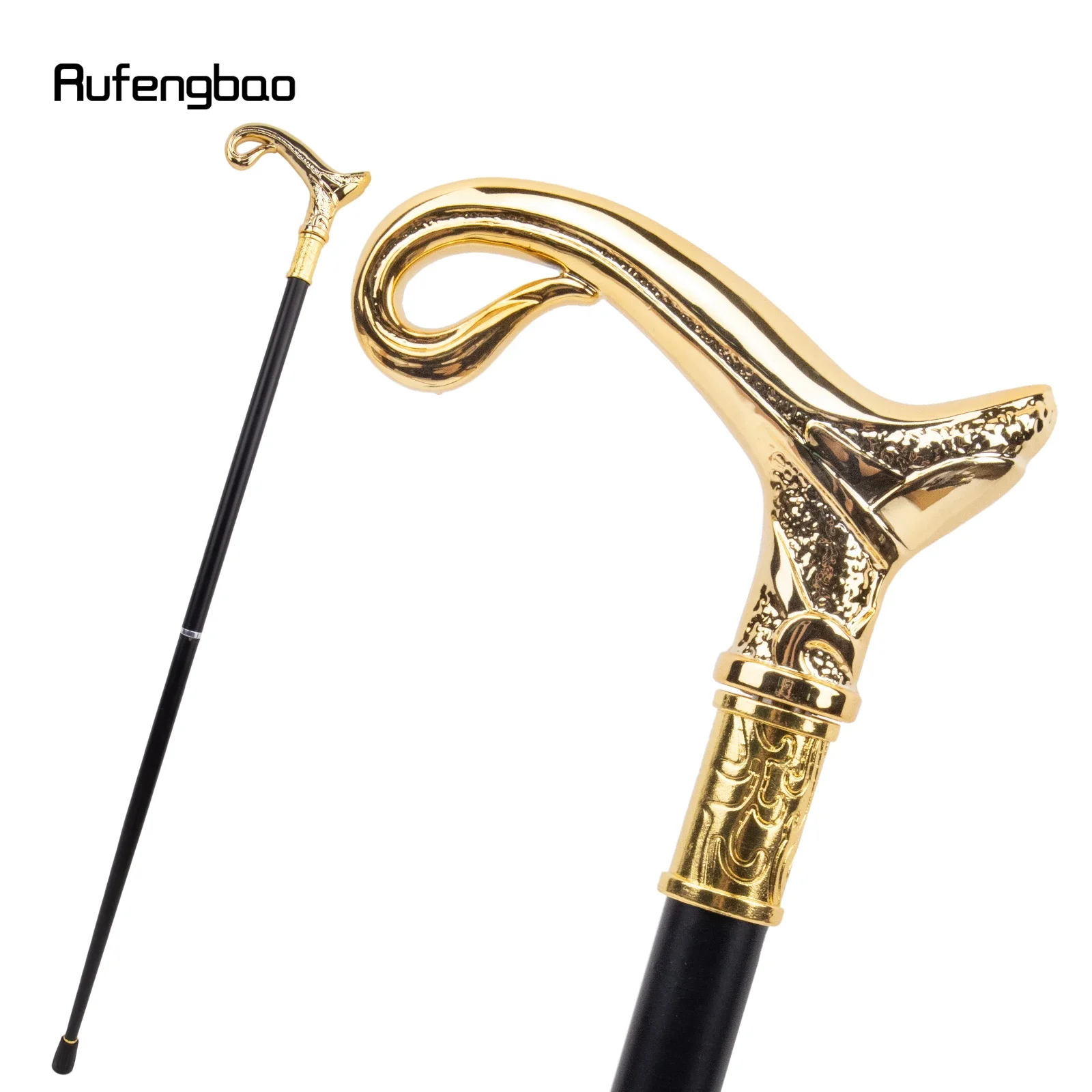 Golden Luxury Curve Line Type Walking Cane Fashion Decorative Cane For Halloween For Cosplay And Parties, For Cosplay & Party
Golden Luxury Curve Line Type Walking Cane Fashion Decorative Cane For Halloween For Cosplay And Parties, For Cosplay & Party