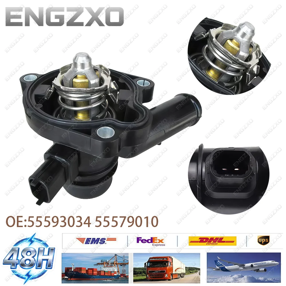High Quality 55565336 55593034 Engine Coolant Thermostat Housing For Chevrolet Cruze Sonic Trax Cruze Limited Buick Encore 1.4L
High Quality 55565336 55593034 Engine Coolant Thermostat Housing For Chevrolet Cruze Sonic Trax Cruze Limited Buick Encore 1.4L