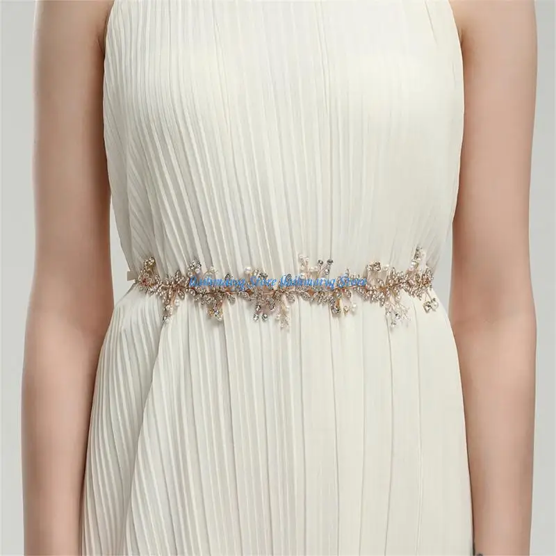 573B Multiuse Ribbon Belt With Pearls Rhinestones For Bride Wedding and Formal Event
573B Multiuse Ribbon Belt With Pearls Rhinestones For Bride Wedding and Formal Event
