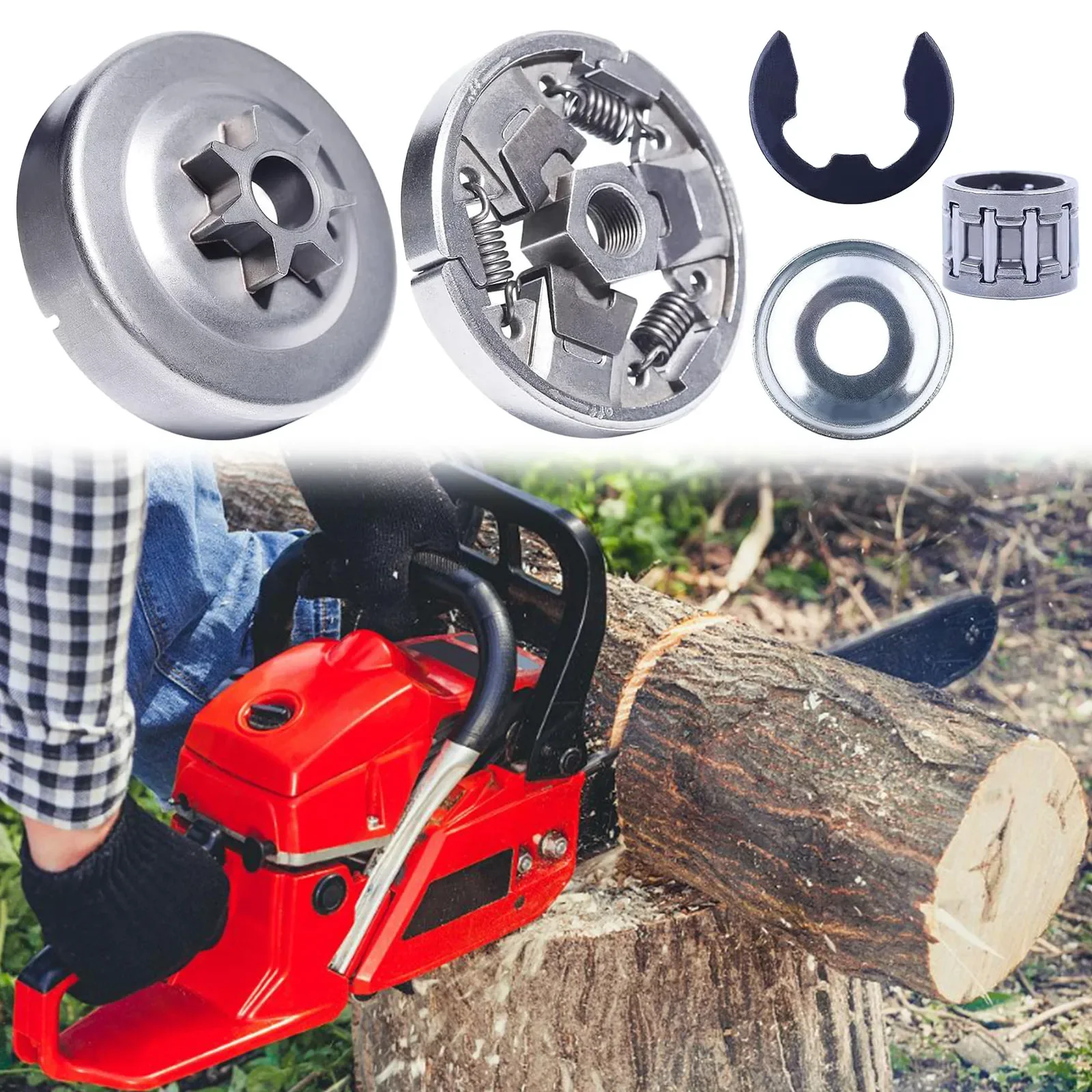 Sprocket Cover & Clutch Components Set Tailored Fit for Top Performing For chainsaw Models in the Market Today
Sprocket Cover & Clutch Components Set Tailored Fit for Top Performing For chainsaw Models in the Market Today