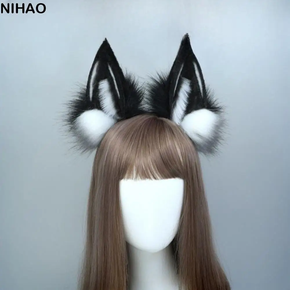 Funny Lolita Cat Ears Headband JK Hair Hoop Wolf Dog Hair Band Plush Animals Furry Cosplay Headwear Female Hair Accessories
Funny Lolita Cat Ears Headband JK Hair Hoop Wolf Dog Hair Band Plush Animals Furry Cosplay Headwear Female Hair Accessories