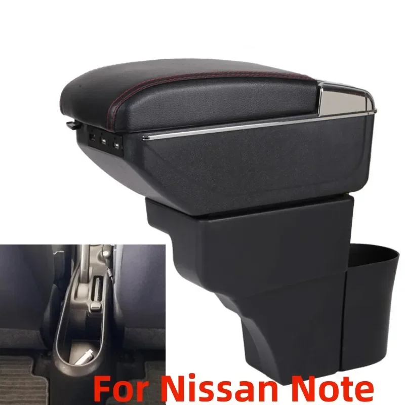 For Nissan Note armrest box Original dedicated central armrest box modification accessories Dual Layer USB Charging
For Nissan Note armrest box Original dedicated central armrest box modification accessories Dual Layer USB Charging