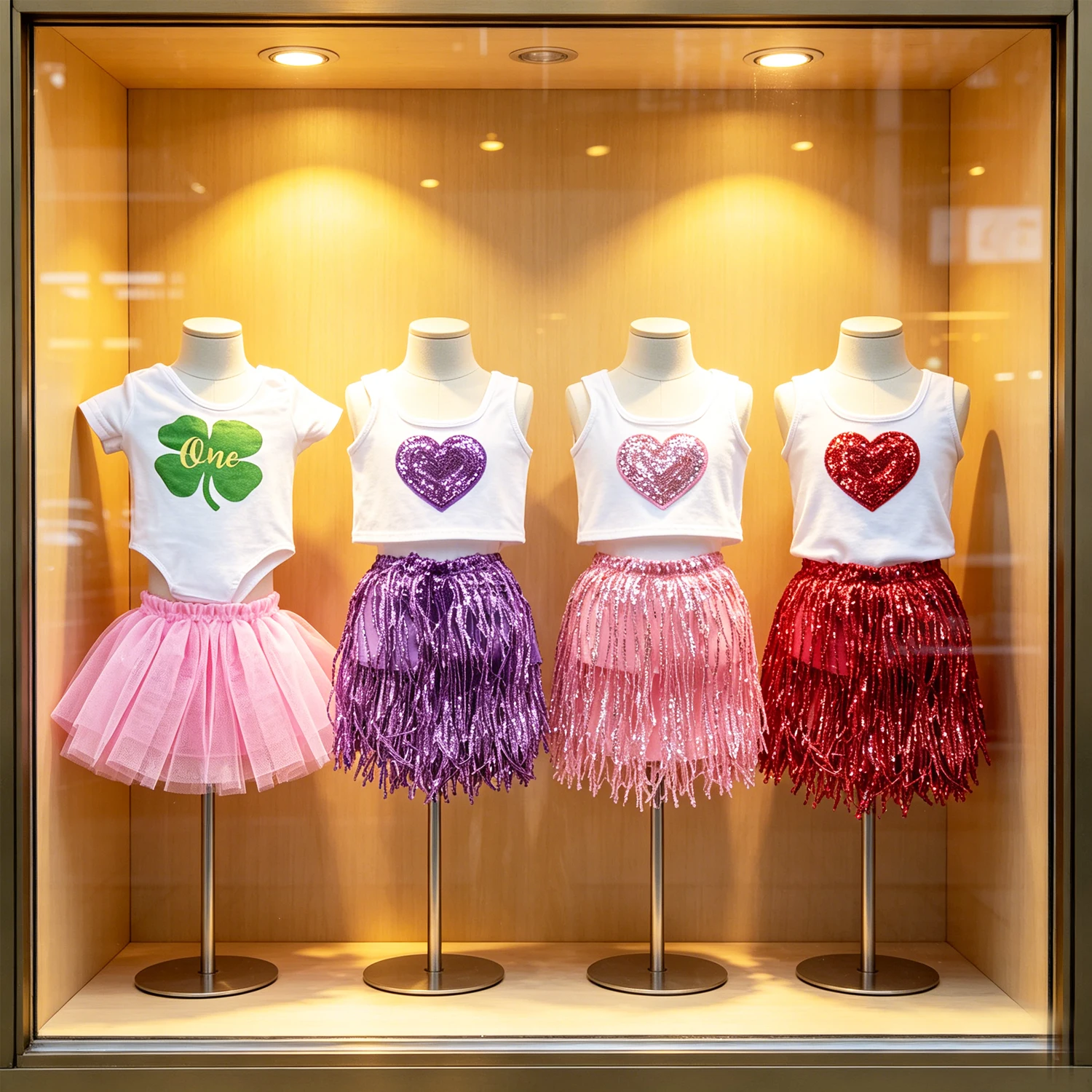 Cute Doll Party Outfit Set Sequin Heart Tops & Tulle/Fringe Skirts for 18" American & 43cm Baby Newborn,OG Girl Dolls Toy Gift
Cute Doll Party Outfit Set Sequin Heart Tops & Tulle/Fringe Skirts for 18" American & 43cm Baby Newborn,OG Girl Dolls Toy Gift