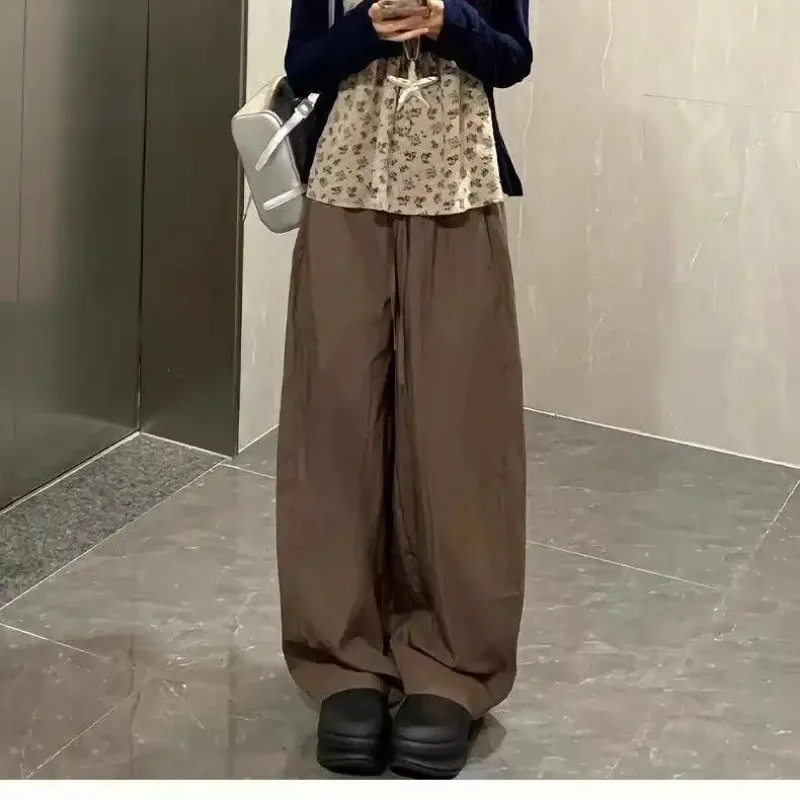 Women's High Waist Wide Leg Pants Loose Draped Balloon Trousers
Women's High Waist Wide Leg Pants Loose Draped Balloon Trousers