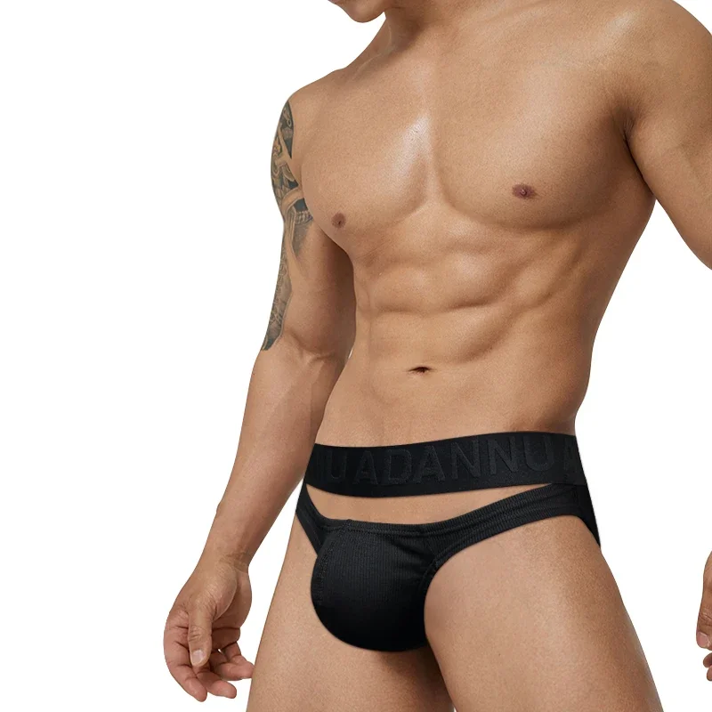 Double Stripe Cutout Mens Briefs Male Underwear Bikini Jockstrap Underpants Cotton Men's Panties Homme Briefs
Double Stripe Cutout Mens Briefs Male Underwear Bikini Jockstrap Underpants Cotton Men's Panties Homme Briefs