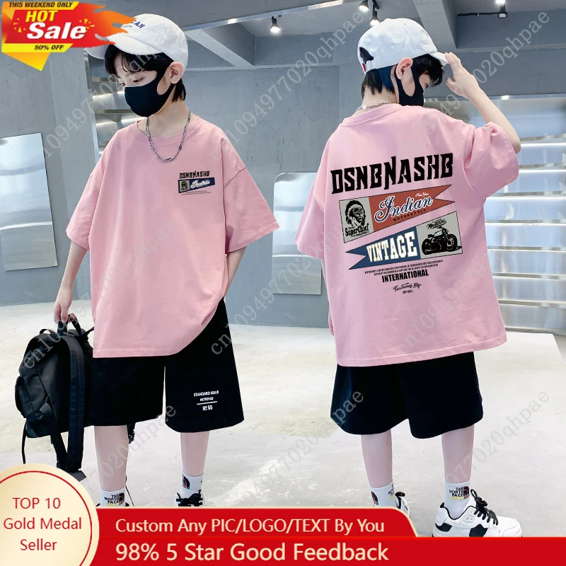 American Vintage Boys Short Sleeve Shirts Summer Boys Tees Casual 100%Cotton Children Tops Kids Clothes Printed Graphic T-shirt
American Vintage Boys Short Sleeve Shirts Summer Boys Tees Casual 100%Cotton Children Tops Kids Clothes Printed Graphic T-shirt