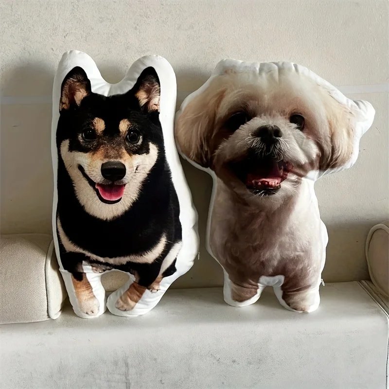 Customized Pet Photo Plush Pillow - Personalized Dog, Cat, and Animal Shapes, Suitable for Birthday, Valentine's Day, Halloween
Customized Pet Photo Plush Pillow - Personalized Dog, Cat, and Animal Shapes, Suitable for Birthday, Valentine's Day, Halloween