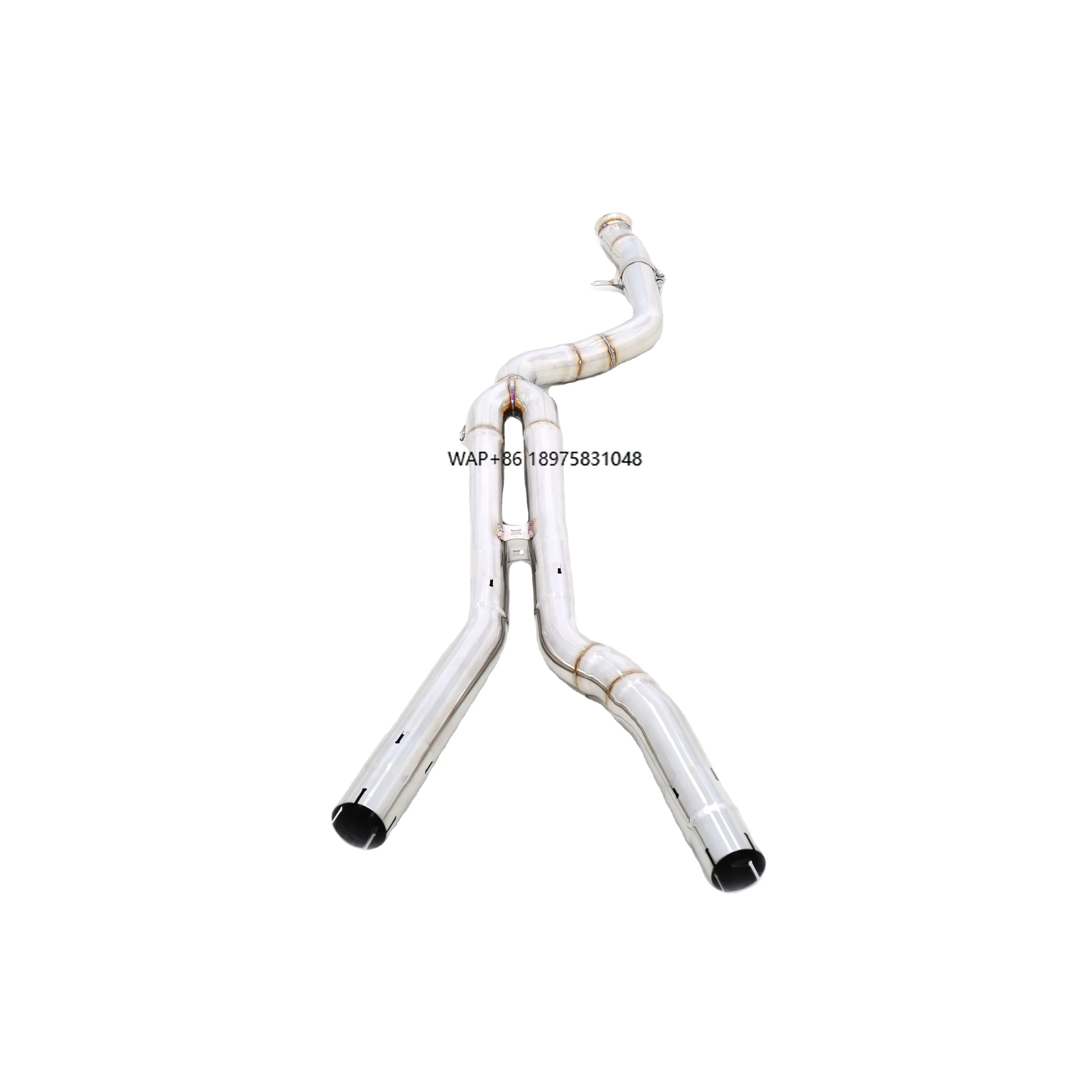 High Performance Stainless Steel 304 Mid Pipe Exhaust System for X3 M40i / X4 M40i B58 OPF
High Performance Stainless Steel 304 Mid Pipe Exhaust System for X3 M40i / X4 M40i B58 OPF
