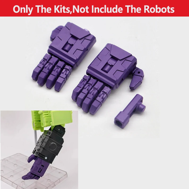 Набор аксессуаров для обновления шарнирных рук и ручек для Devastator серии Studio SS86
Набор аксессуаров для обновления шарнирных рук и ручек для Devastator серии Studio SS86