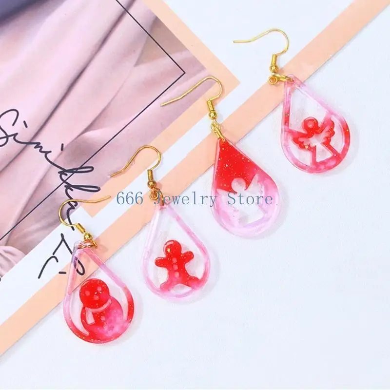 F2TD 4Pcs Flexible Silicone Mold Christmas Earrings Mould Personalized Ear Pendant Mold for Craft Lovers Jewelry Supplies
F2TD 4Pcs Flexible Silicone Mold Christmas Earrings Mould Personalized Ear Pendant Mold for Craft Lovers Jewelry Supplies