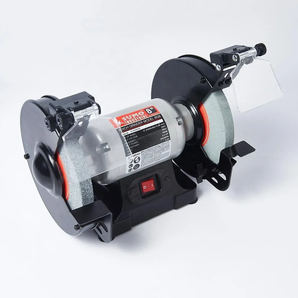 SUMO Hot Sale Professional Power Tools Smart Bench Grinder Machine BG6 220V 400W Bench Grinders Support OEM/ODM
SUMO Hot Sale Professional Power Tools Smart Bench Grinder Machine BG6 220V 400W Bench Grinders Support OEM/ODM